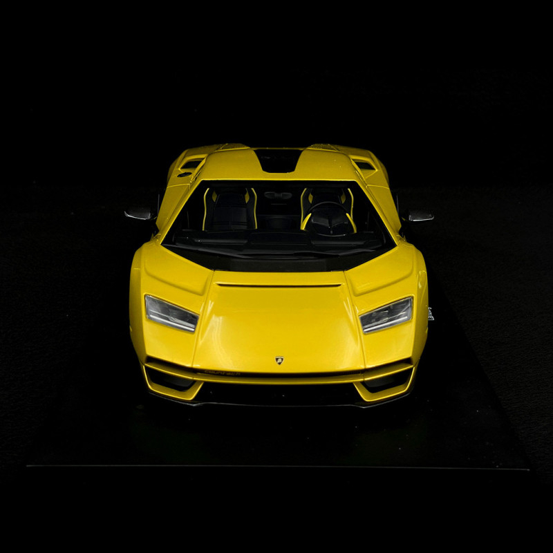TOP SPEED Lamborghini Countach LPI 800-4 échelle 1/18, Giallo Orion 2023, Résine, Neuve En Boîte