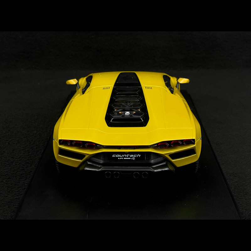 TOP SPEED Lamborghini Countach LPI 800-4 échelle 1/18, Giallo Orion 2023, Résine, Neuve En Boîte
