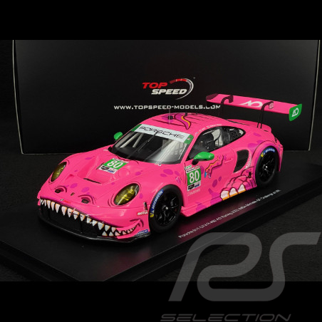 Porsche 911 Type 992 GT3 R N °80 Michelin GT Challenge 2023 1/18 Top Speed TS0589
