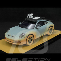 Porsche 911 Dakar Type 992 Ahead Vert Ombre Dirty Version 1/18 Spark WAP0211750S0DK
