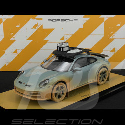 Porsche 911 Dakar Type 992 Ahead Vert Ombre Dirty Version 1/18 Spark WAP0211750S0DK