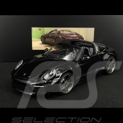 Porsche 911 Targa 4 GTS Type 992 50th Anniversary 2023 Black 1/18 Minichamps WAP0215410TTRG