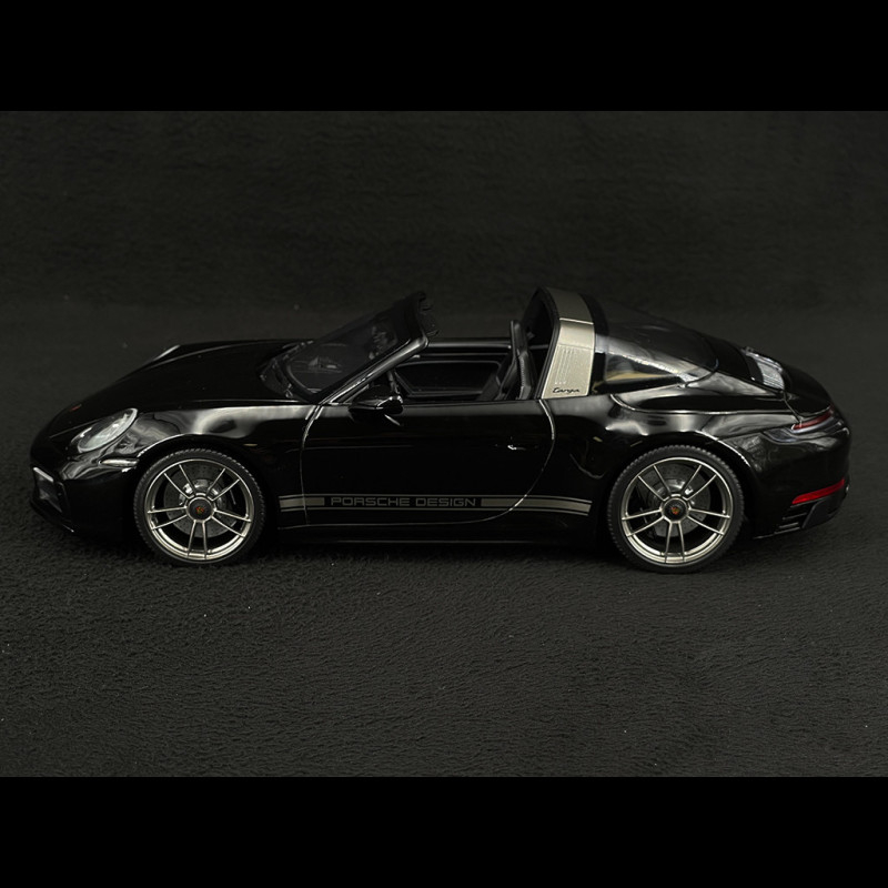 Porsche 911 Targa 4 GTS Type 992 50th Anniversary 2023 Black 1/18