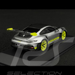 Porsche 911 GT3 RS Typ 992 Silber / Saures Grün 1/43 Spark WAP0202890SGT3