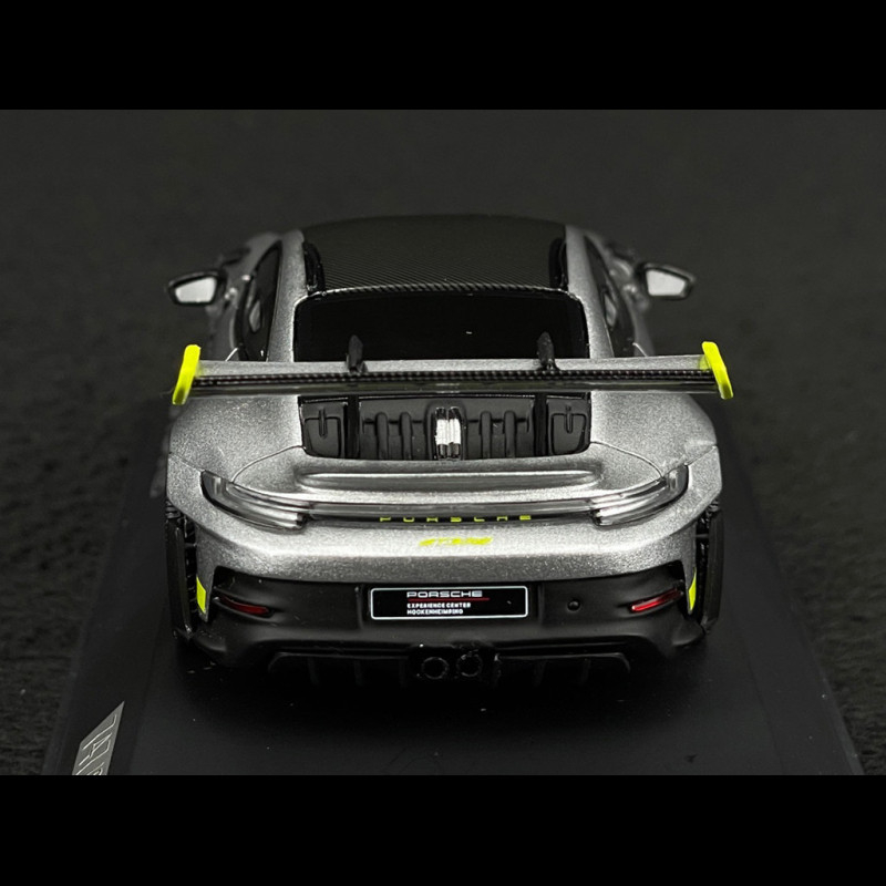 Porsche 911 GT3 RS Type 992 Silver / Acid Green 1/43 Spark