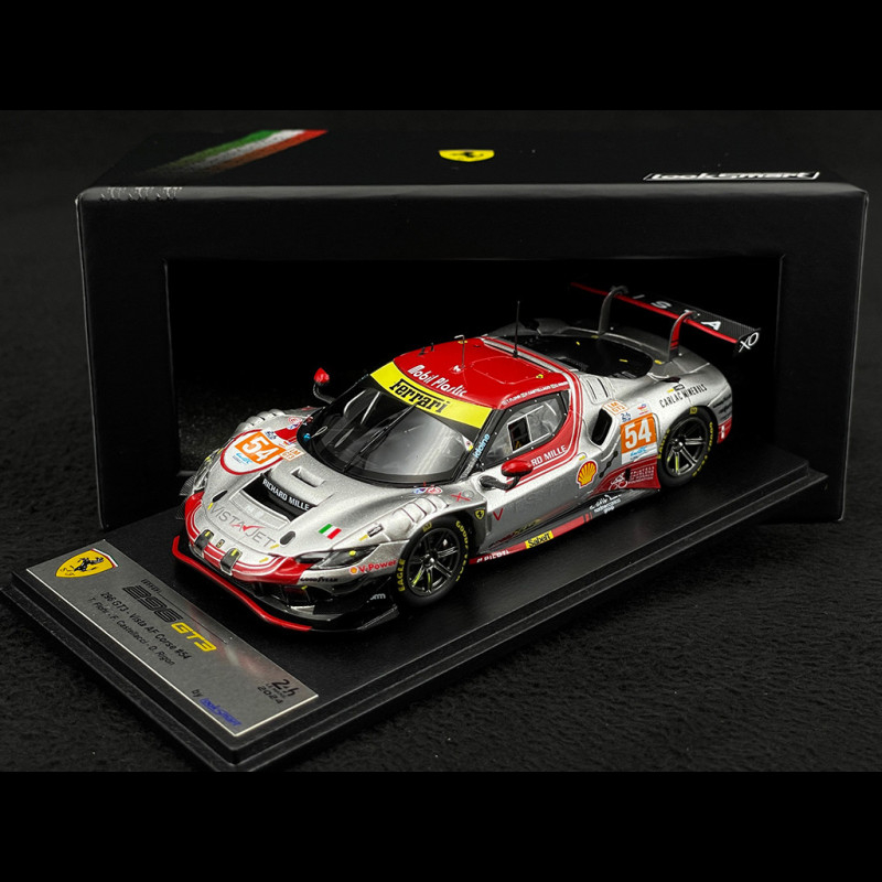 LOOKSMART 1/43 – Ferrari 296 GT3 – Le Mans 2024 – Résine – LSLM189