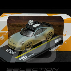 Porsche 911 Dakar Typ 992 AHEAD Shadegreen Dirty Version 1/43 Spark WAP0201730S0DK