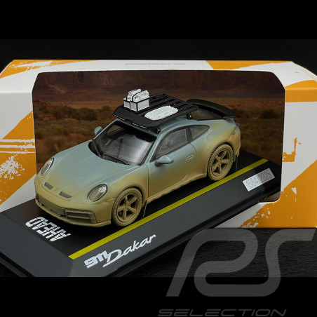 Porsche 911 Dakar Type 992 AHEAD Vert Ombre Dirty Version 1/43 Spark WAP0201730S0DK