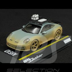 Porsche 911 Dakar Type 992 AHEAD Vert Ombre Dirty Version 1/43 Spark WAP0201730S0DK