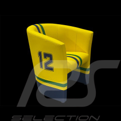 Tubstuhl Racing n° 12 Ayrton Gelb / Blau / Grün