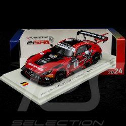 Mercedes-AMG GT3 EVO N °3 Vainqueur Silver class 24H Spa 2024 1/43 Spark SB800