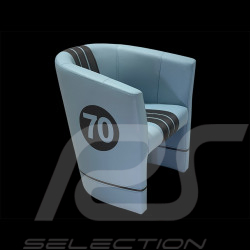 Fauteuil cabriolet Racing n° 70 Spirit Bleu Messen