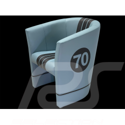 Tub chair Racing n° 70 Spirit Messen Blue