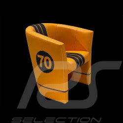 Fauteuil cabriolet Racing n° 70 Spirit Orange Signal