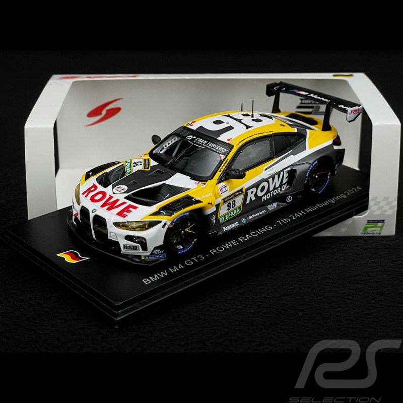 BMW M4 GT3 N °98 7rd 24H Nürburgring 2024 1/43 Spark SG953
