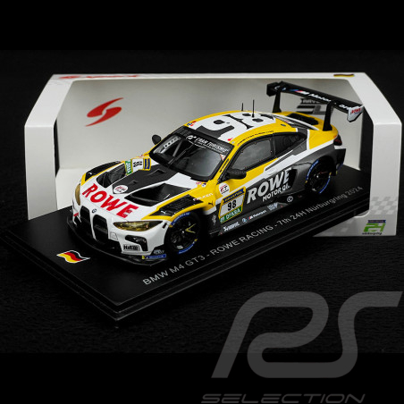 BMW M4 GT3 N °98 7rd 24H Nürburgring 2024 1/43 Spark SG953