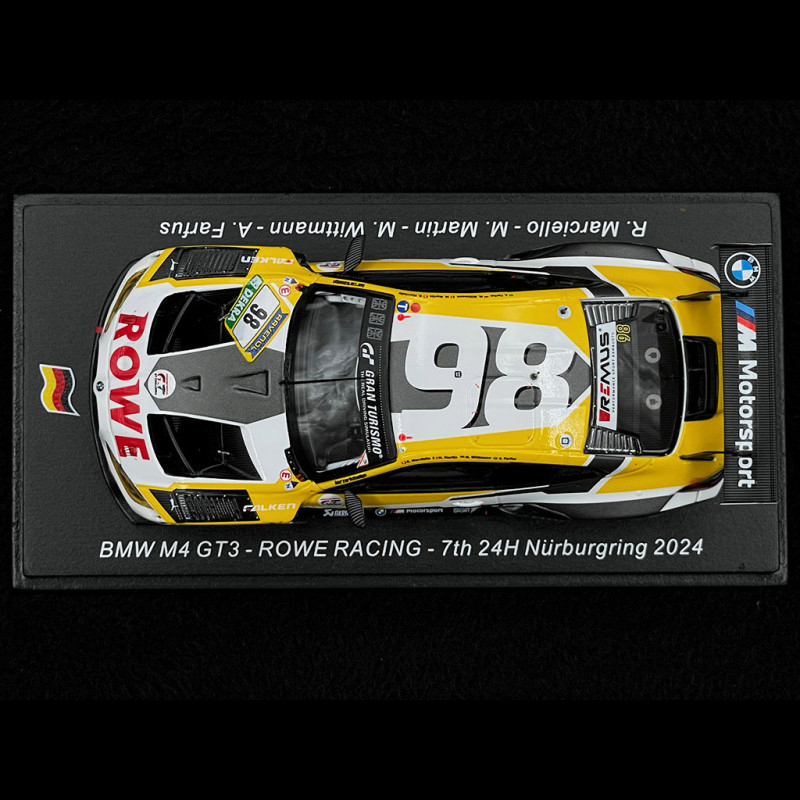Spark - 1:43 BMW M4 GT3 EVO No.98 ROWE Racing Winner 24h Nurburgring 2025 - A... | UK