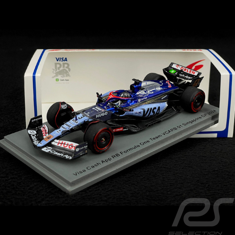 Visa Cash App RB F1 N °3 GP F1 Singapour 2024 F1 1/43 Spark S9562