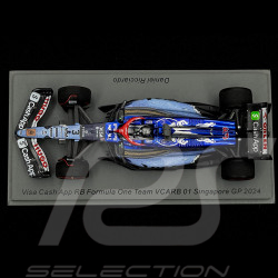 Visa Cash App RB F1 N °3 GP F1 Singapour 2024 F1 1/43 Spark S9562