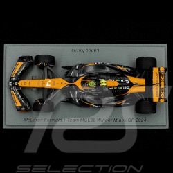 Lando Norris McLaren MCL38 n° 4 GP Miami 2024 F1 1/43 Spark S9523