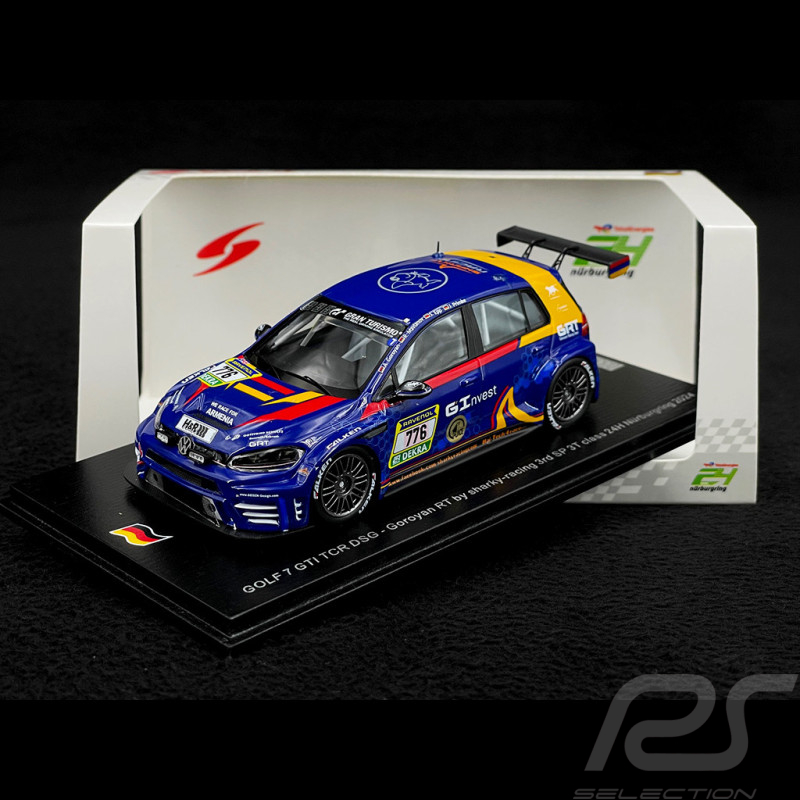 GOLF 7 GTI TCR DSG N °776 3ème SP 3T 24 H du Nürburgring 2024 1/43 Spark SG961
