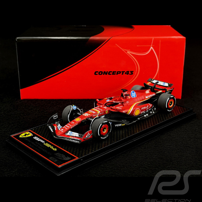 Charles Leclerc Ferrari SF24 n° 16 Winner Monaco GP 2024 1/43 BBR Models BBRC303A