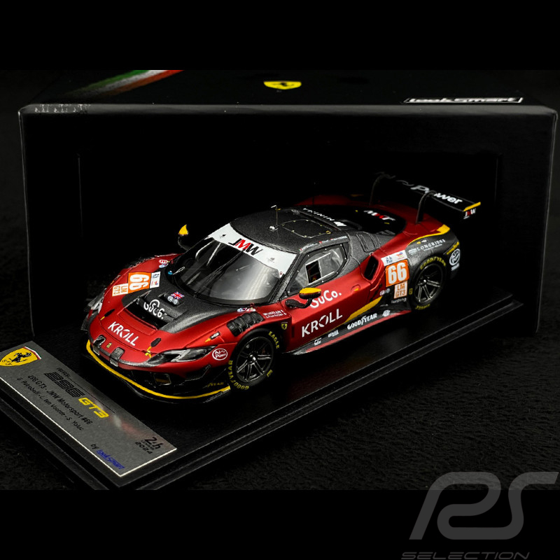 Ferrari 296 GT3 N°66 24H Le Mans 2024 1/43 LookSmart LSLM188