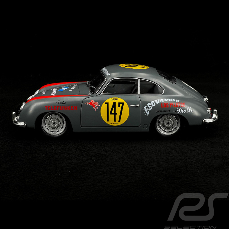 Porsche 356 Pre-A Coupe n° 147 Racing Panamericana 1954 Grau 1/18 Solido S1802807