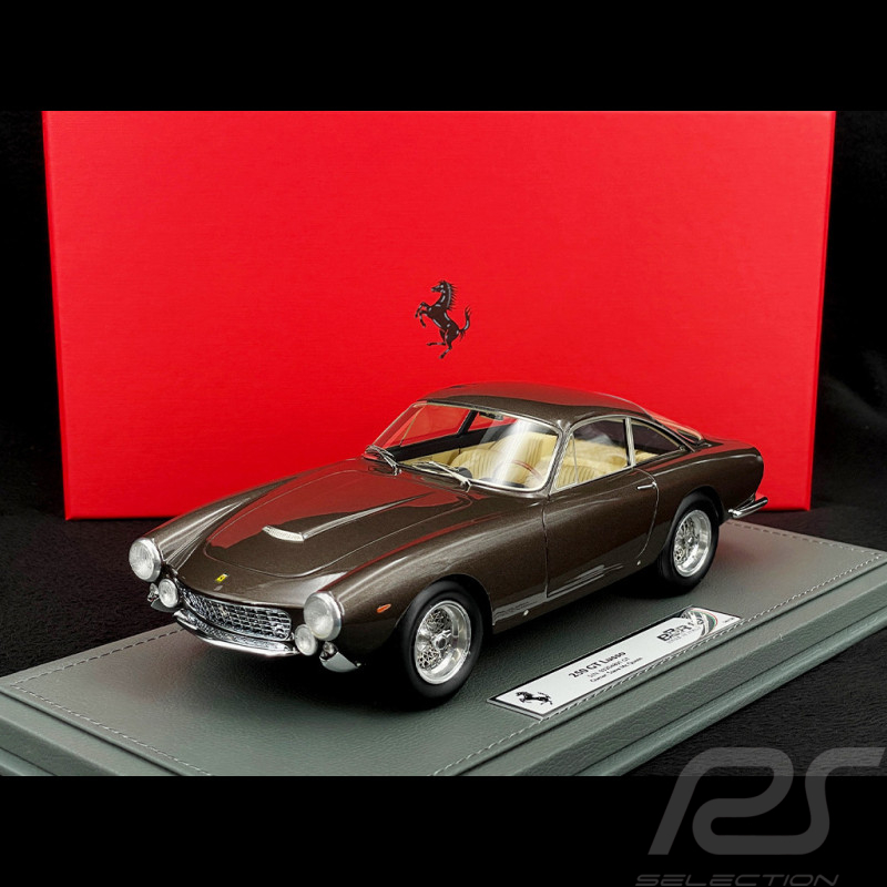 Ferrari 250 GT Lusso S/N 4891 Coupe 1963 Steve McQueen Metallisch Braun 1/18 BBR Models CARS1818