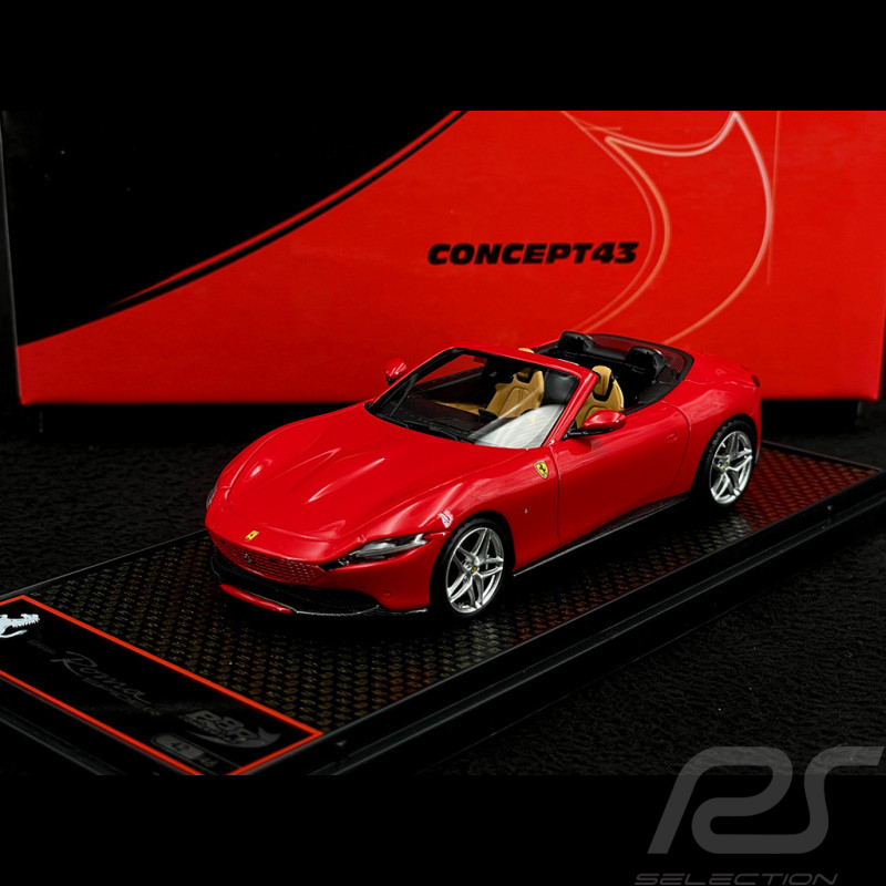 Ferrari Roma Spider 322 2020 Rosso Corsa 1/43 BBR Models BBRC282B