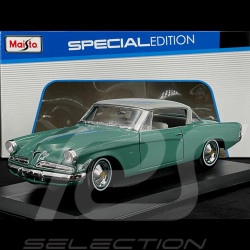 Studebaker Starliner Coupé 1953 Mint Green Light Grey 1/18 Maisto 31651GN
