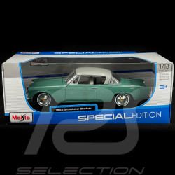 Studebaker Starliner Coupé 1953 Vert Menthe Gris Clair 1/18 Maisto 31651GN