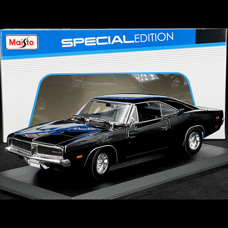 ダッジチャージャーR/T 黒 maisto 1969 Dodge Charger マイスト ミニカー 1969 DODGE Charger R/T Black 1/18 MAISTO ダッジ