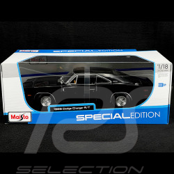 Dodge Charger R/T 1969 Noir 1/18 Maisto 31387BL