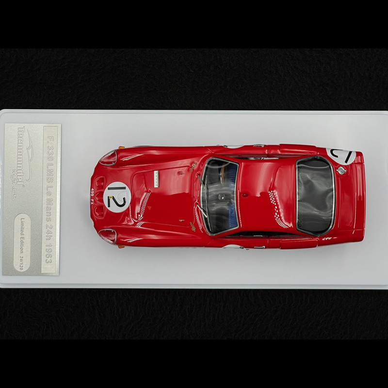 Ferrari 330 LMB Le Mans 1963 – Tecnomodel 1/43 Résine (TM43-49B) Miniature
