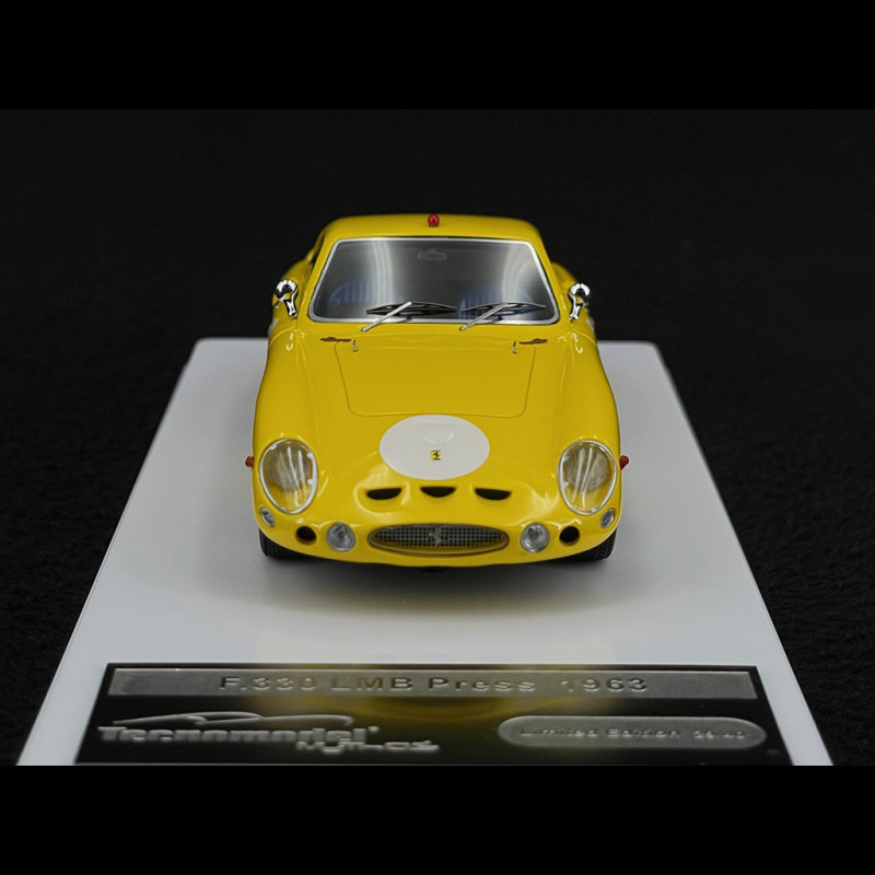 Ferrari 330 LMB Press Version 1963 Yellow 1/43 Tecnomodel TM43-49E