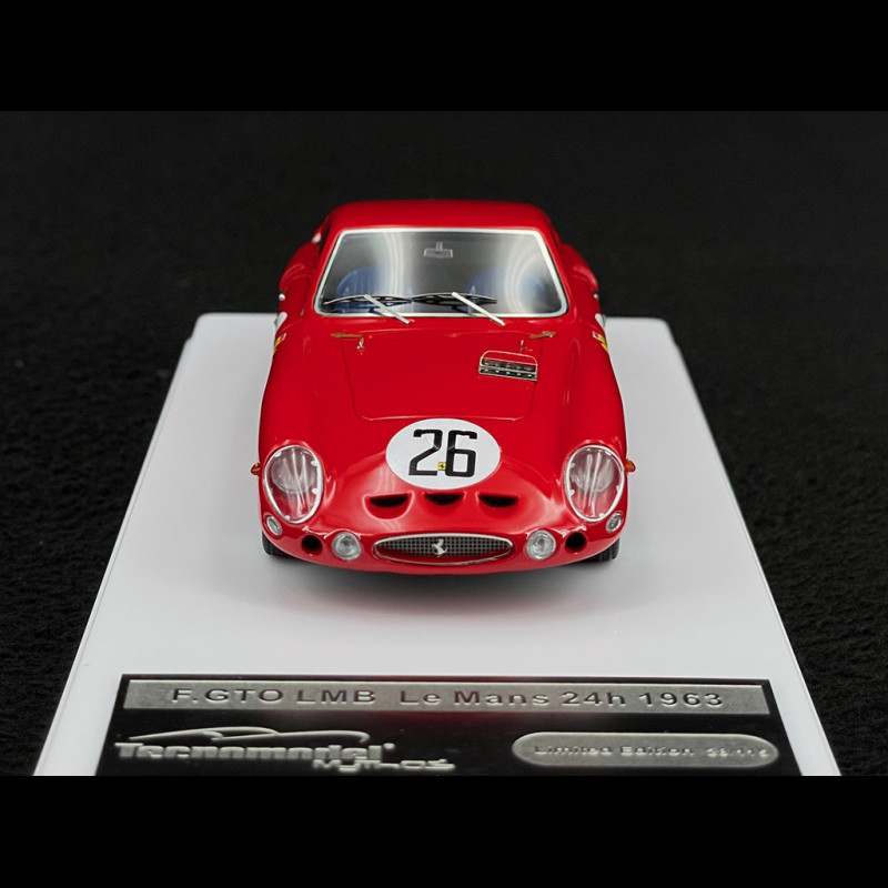 Ferrari 250 GTO 64 Le Mans 24h 1964 Maranello Concessionaires car #25 - 6th place Drivers: I. Ireland - T. Maggs - J. Stewart | Tecnomodel