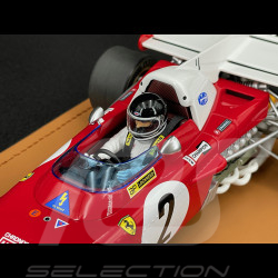 Jacky Ickx Ferrari 312B2 F1 N °2 Grand Prix des Pays Zandvoort 1971 1/18 Tecnomodel TMD18-315C