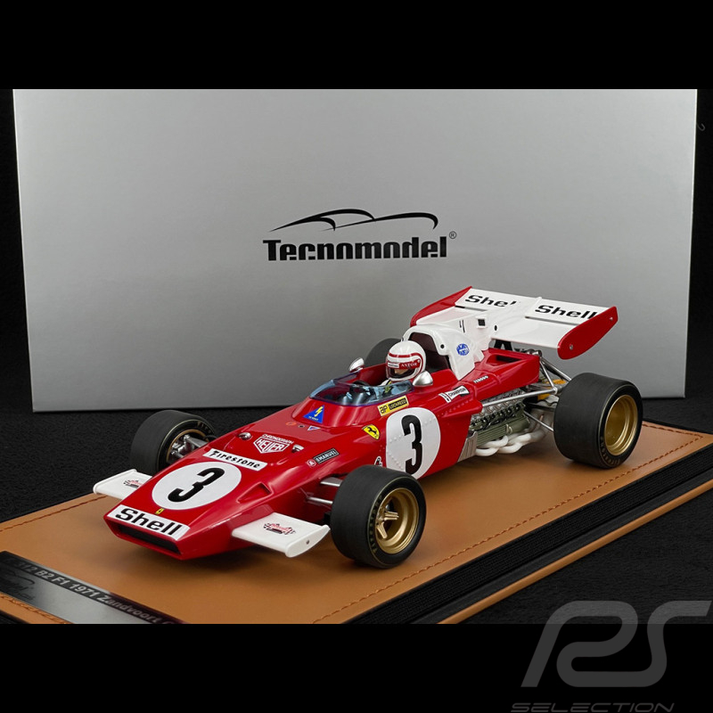 Clay Regazzoni Ferrari 312B2 F1 N °3 Grand Prix des Pays Bas Zandvoort 1971 1/18 Tecnomodel TMD18-315D
