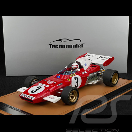 Ferrari 312B2 F1 Clay Regazzoni N °3 Niederlande Zandvoort Grand Prix 1971 1/18 Tecnomodel TMD18-315D