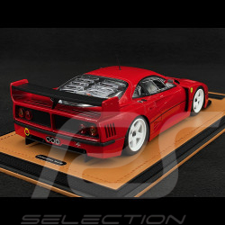 Ferrari F40 LM Press Version 1996 Red with White Rims 1/18 Tecnomodel TM18-410D