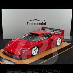 Ferrari F40 LM Press Version 1996 Rot mit weißen Rändern 1/18 Tecnomodel TM18-410D