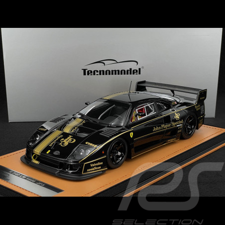 Ferrari F40 LM John Player Special 1996 Noir 1/18 Tecnomodel TM18-410A