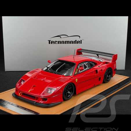 Ferrari F40 LM Press Version 1996 Rot mit schwarzen Felgen 1/18 Tecnomodel TM18-410F
