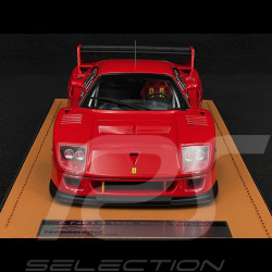 Ferrari F40 LM Press Version 1996 Rot mit schwarzen Felgen 1/18 Tecnomodel TM18-410F