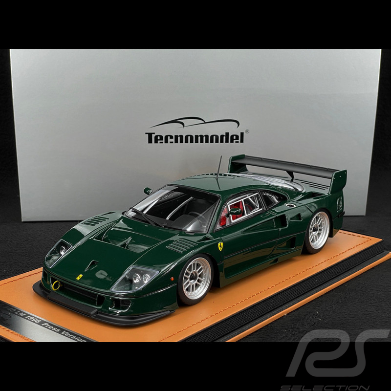 Ferrari F40 LM Press Version 1996 Vert Obscure 1/18 Tecnomodel TM18-410C
