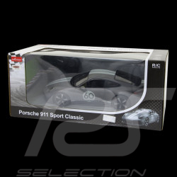 Porsche 911 Sport Classic Type 992 Grise Radiocommandée R/C 1/16 2.4 GHz Jamara 402162