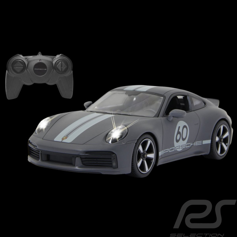 Porsche 911 Sport Classic Type 992 Grey Radio-Controlled R/C 1:16 2.4 GHz Jamara 402162