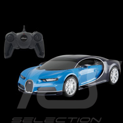 Bugatti Chiron Blue Radio-Controlled R/C 1:24 2.4 GHz Jamara 405137
