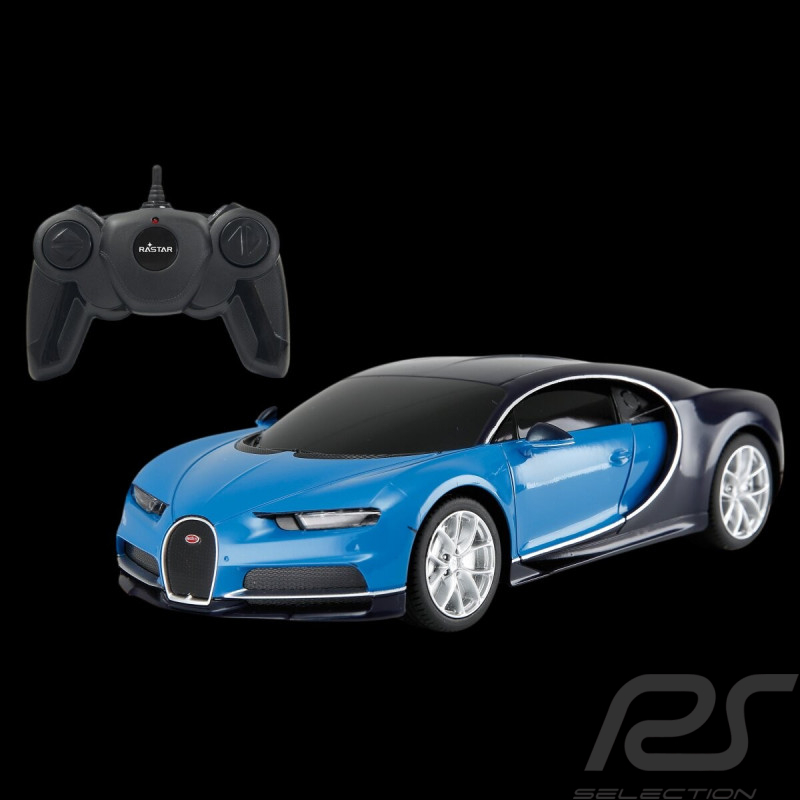 Bugatti Chiron Blau Ferngesteuert R/C 1:24 2,4 GHz Jamara 405137